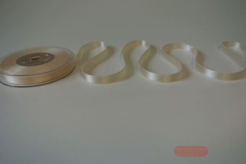 Bild von Band 25m/ 10mm, Double face Satin, beige