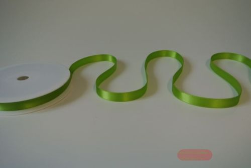 Bild von Band 25m/ 10mm, Double face Satin, lindengrün