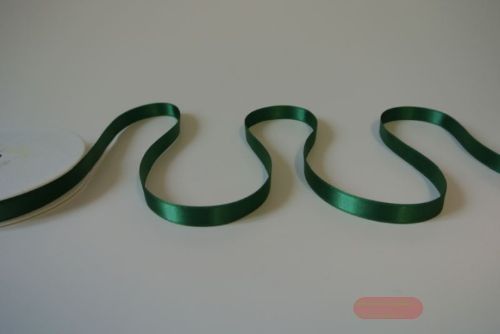 Bild von Band 25m/ 10mm, Double face Satin, d'grün