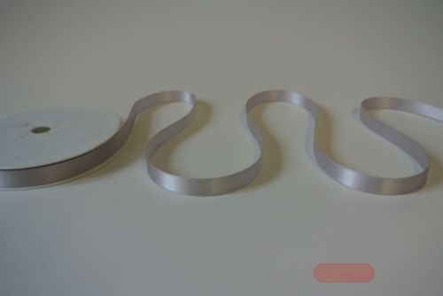 Bild von Band 25m/ 10mm, Double face Satin, grau