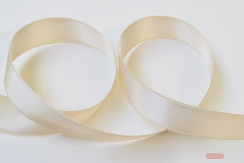 Bild von Band 25m/ 15mm, Double face Satin, braun