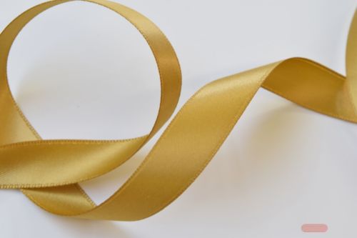 Bild von Band 25m/ 15mm, Double face Satin, natur