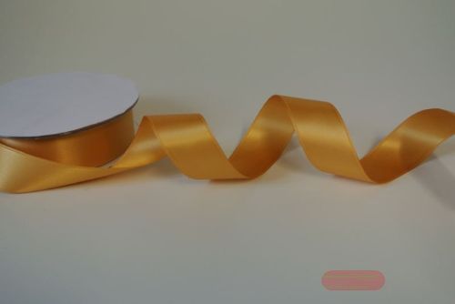Bild von Band 25m/ 25mm, Double face Satin, bronze