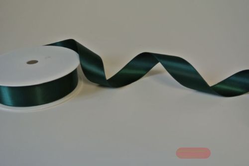 Bild von Band 25m/ 25mm, Double face Satin, d'grün