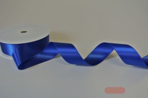 Bild von Band 25m/ 25mm, Double face Satin, nuit-blau