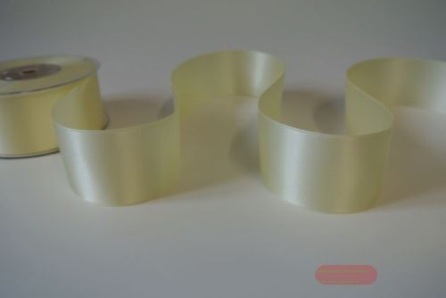 Bild von Band 25m/ 40mm, Double face Satin, elfenbein