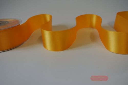 Bild von Band 25m/ 40mm, Double face Satin, d'gelb