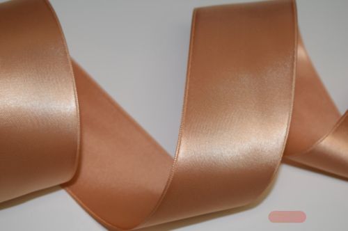 Bild von Band 25m/ 40mm, Double face Satin, h'braun