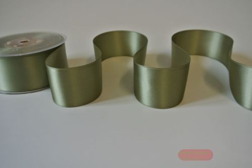 Bild von Band 25m/ 40mm, Double face Satin, kaki