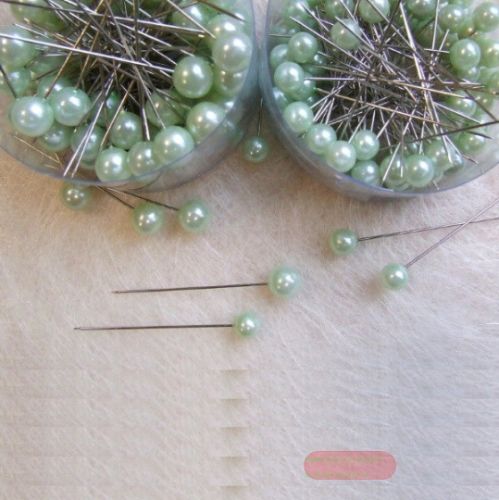 Bild von Deco, Perlennadel je 100x 8/10mm, grün