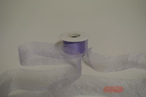Bild von Band 20m/   50mm, Crash-Organza, lavendel