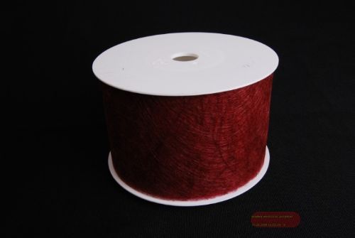 Bild von Deco, 50m/  80mm Sizoflor, bordeaux