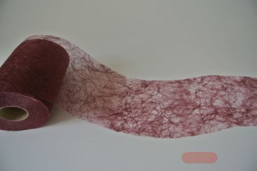 Bild von Deco, 25m/ 200mm Sizoflor Wellenschnitt, kaminrot