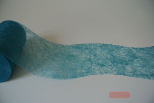 Bild von Deco, 25m/ 200mm Sizoflor Wellenschnitt, türkis