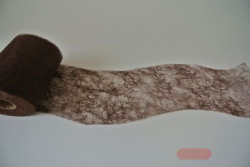 Bild von Deco, 25m/ 200mm Sizoflor Wellenschnitt, d'braun