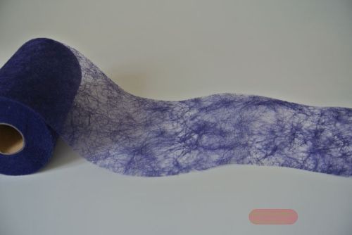 Bild von Deco, 25m/ 200mm Sizoflor Wellenschnitt, violett