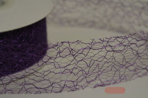 Bild von Deco, 25m/  30mm Spiderweb, violett