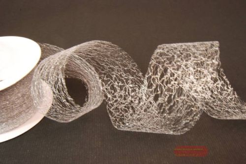 Bild von Deco, 25m/  50mm Spiderweb, silber