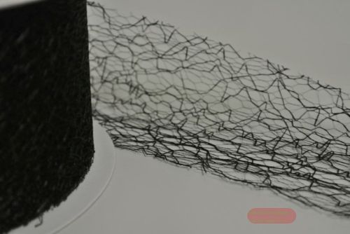 Bild von Deco, 25m/  50mm Spiderweb, schwarz 88