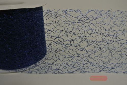 Bild von Deco, 25m/  80mm Spiderweb, d'blau 75