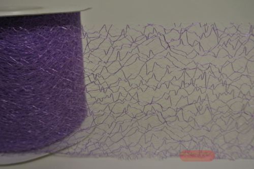 Bild von Deco, 25m/  80mm Spiderweb, lila