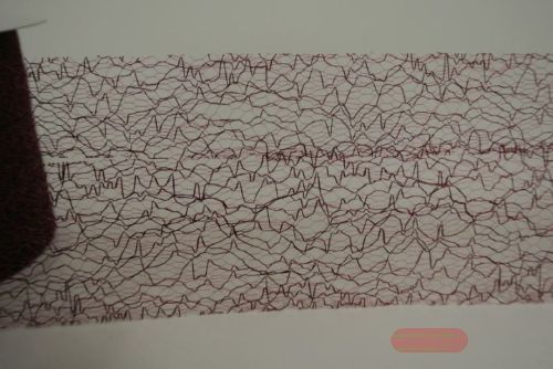 Bild von Deco, 25m/  80mm Spiderweb, rubin 38