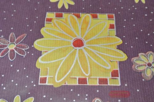 Bild von Bogen 70x 100cm, Gerbera, altlila