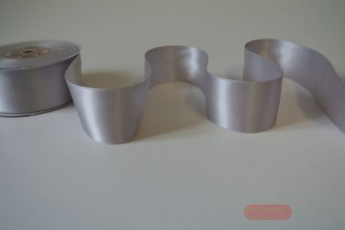 Bild von Band 25m/ 40mm, Double face Satin, grau