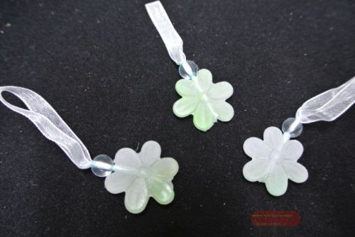 Bild von Deco, Blume 24mm, blau