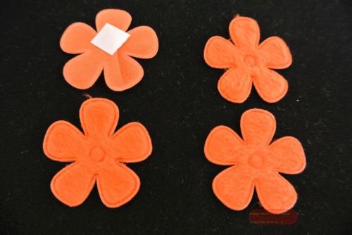 Bild von Deco, Blume 35mm klebend, orange