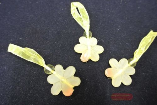 Bild von Deco, Blume 24mm, gelb