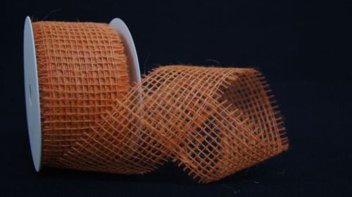 Bild von Band, 10m/   50mm Jute, orange