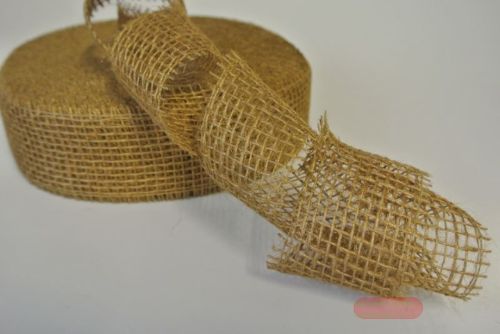 Bild von Band, 40m/   50mm Jute, gold