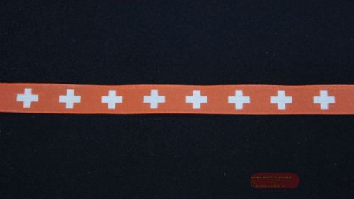 Bild von Band 25m/ 15mm, Schweizerkreuz, rot