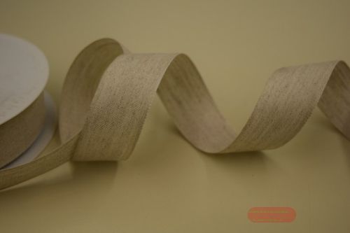 Bild von Band 20m/ 25mm, Leinen, grau