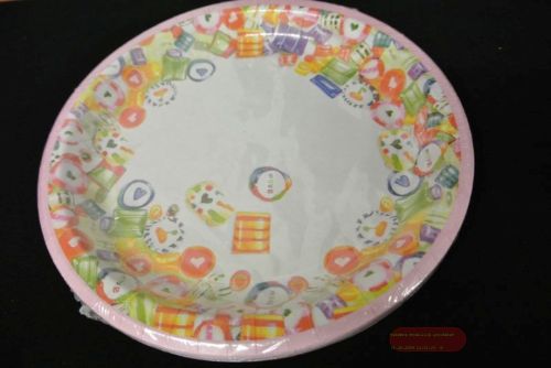 Bild von Pappteller, 23cm Birthday, bunt