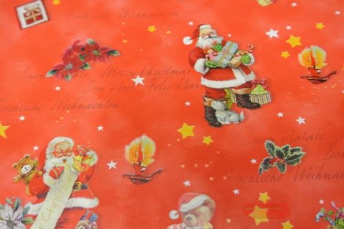 Bild von Bogen 70x 100cm, Niko/ Bär rot, Moda