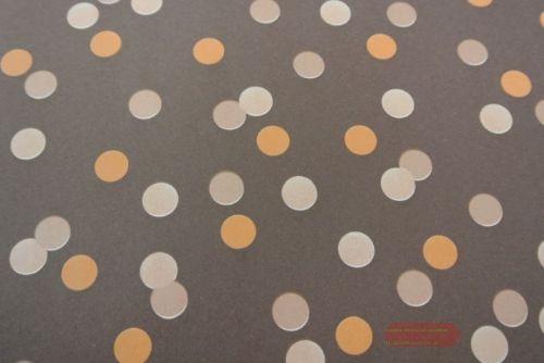 Bild von Bogen 70x 100cm, Punkte, braun