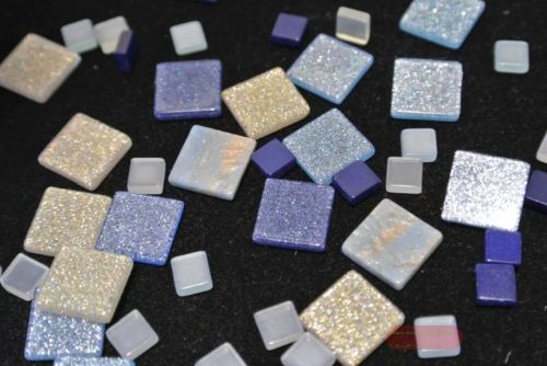 Bild von Deco, Streuquadrat 5/10mm, blau/grau