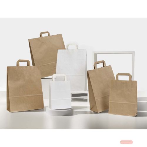 Bild von Tasche, B18+08x H24cm ZH, braun%