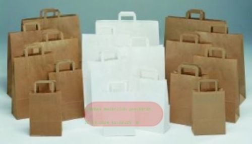 Bild von Tasche, B27+12x H37cm ZH, braun gerippt