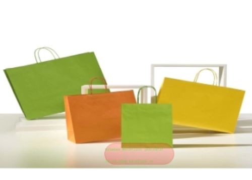 Bild von Tragtasche, 18+08 x 24cm - LU, gelb