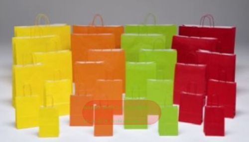 Bild von Tragtasche, 22+10 x 29cm - LU, rot