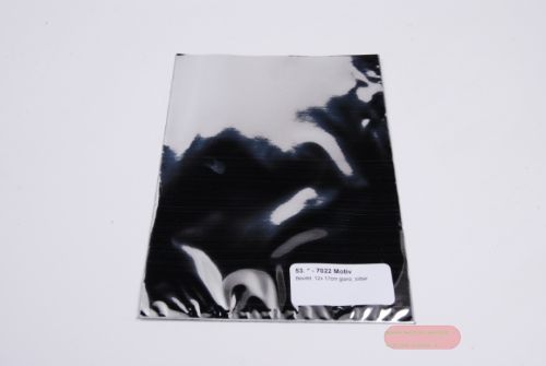 Bild von Beutel, 15x 25cm glanz, silber