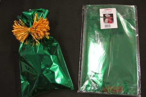 Bild von Beutel, 15x 25cm glanz, grün