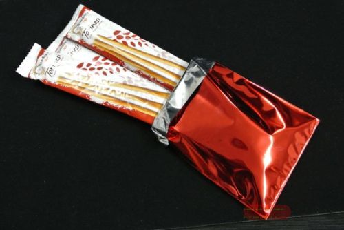 Bild von Beutel, 18x H50cm glanz, rot