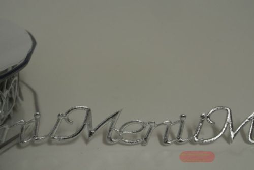 Bild von Band 10m/ 15mm, Menü 200x klebend, silber