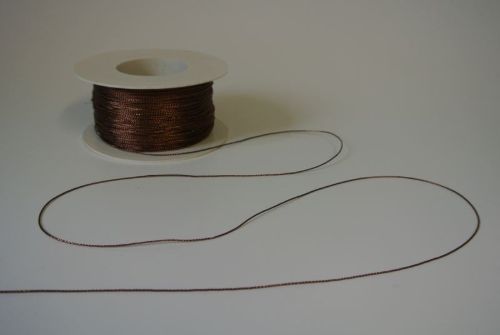 Bild von Band 200m/ 1mm, Cording, braun