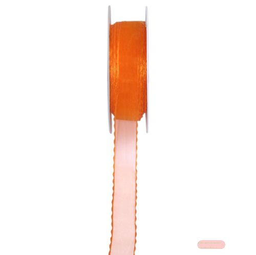 Bild von Band 25m/ 25mm, Wellenkante, orange