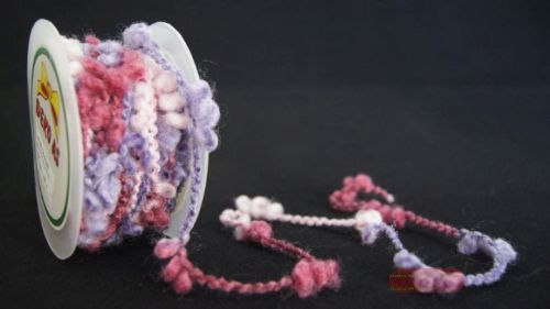 Bild von Band 10m/ 15mm, Multiwolle, lila/rosa